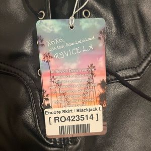 Revive Denim Mini Skirt